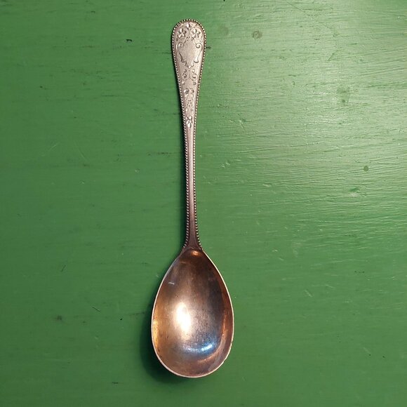 Vintage Silver stamped handle spoon - Picture 1 of 3